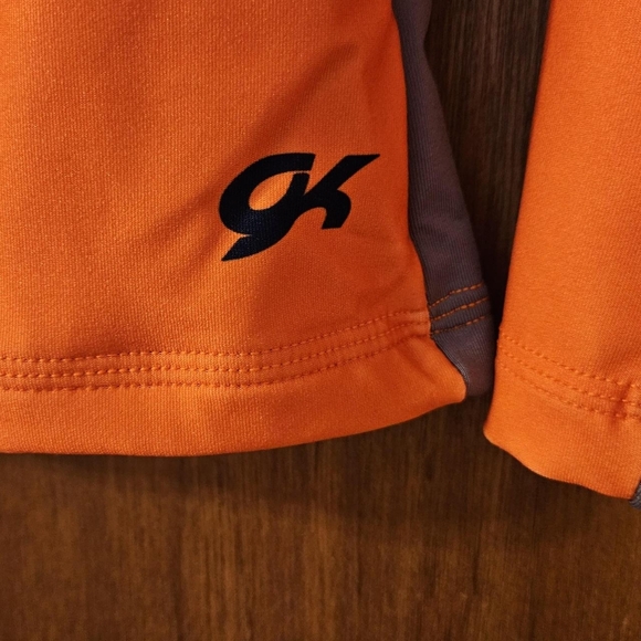 GK Elite gymnastics jacket. Adult large. Navy blue and orange - Picture 4 of 5